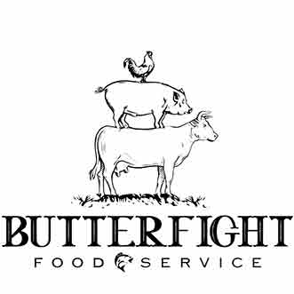 Butterfight Logo White
